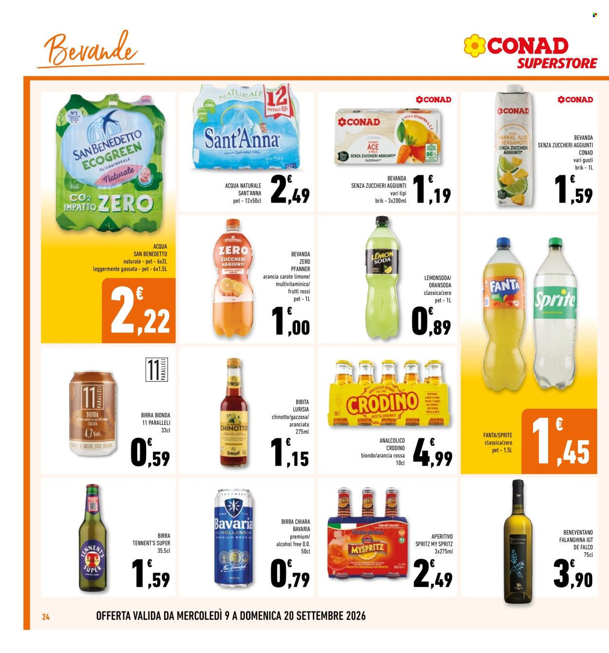 Volantino Conad - 9/9/2026 - 20/9/2026. Pagina 24