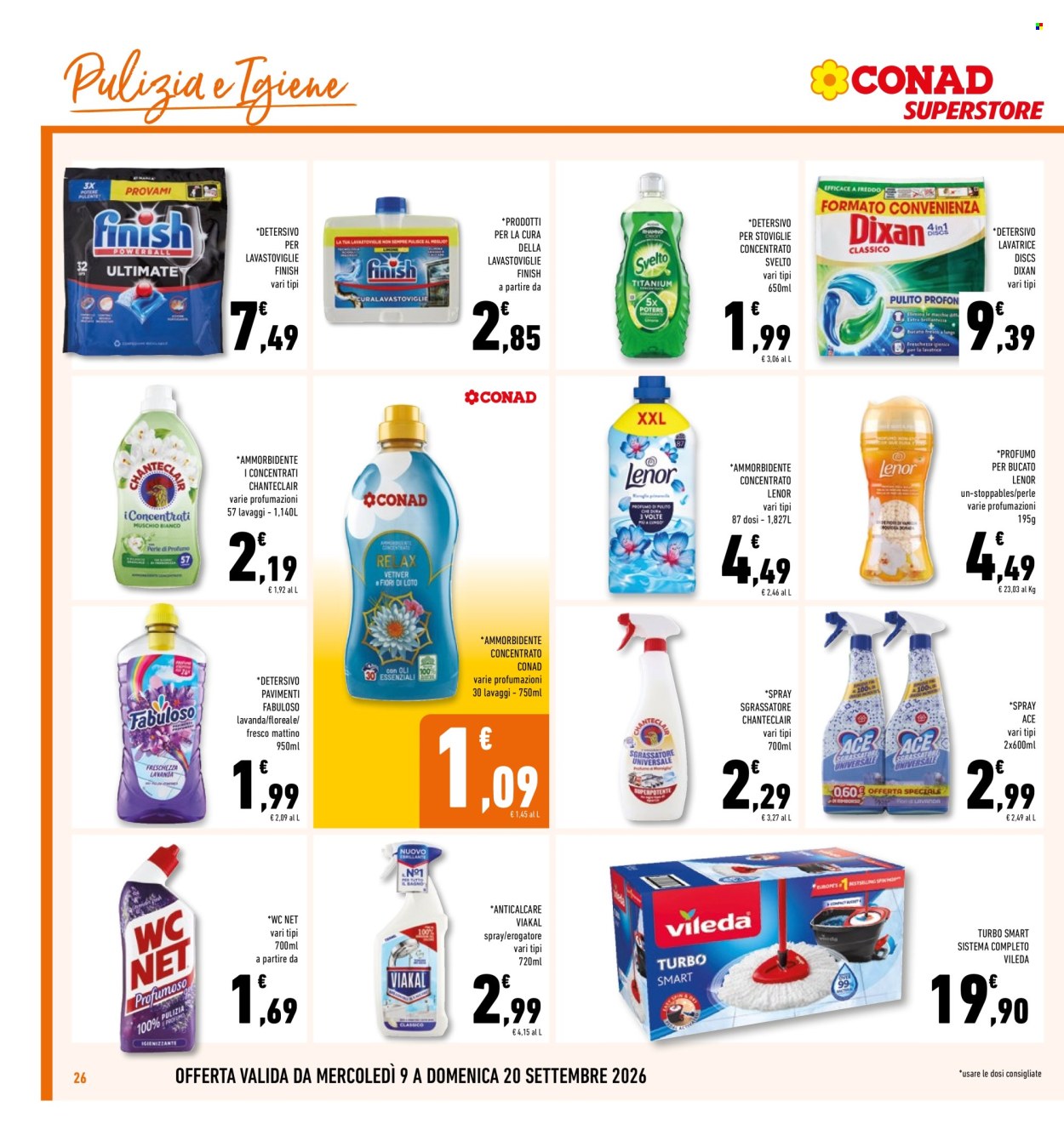 Volantino Conad - 9/9/2026 - 20/9/2026. Pagina 26