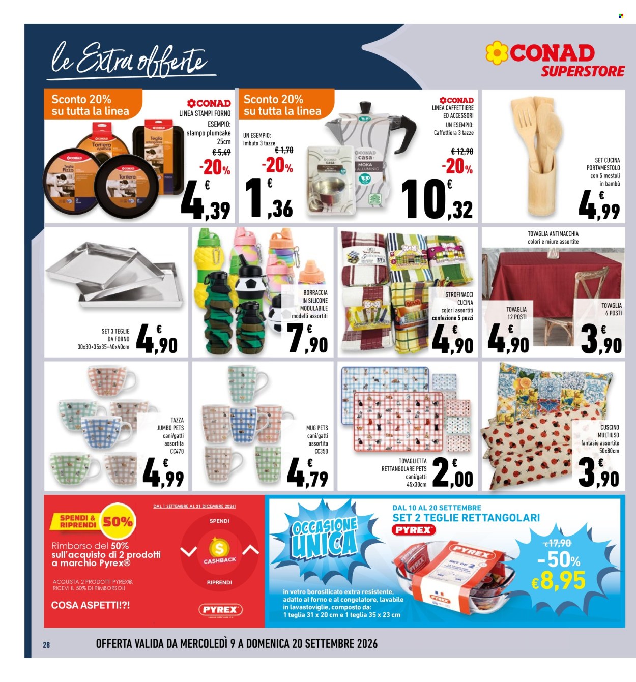 Volantino Conad - 9/9/2026 - 20/9/2026. Pagina 28