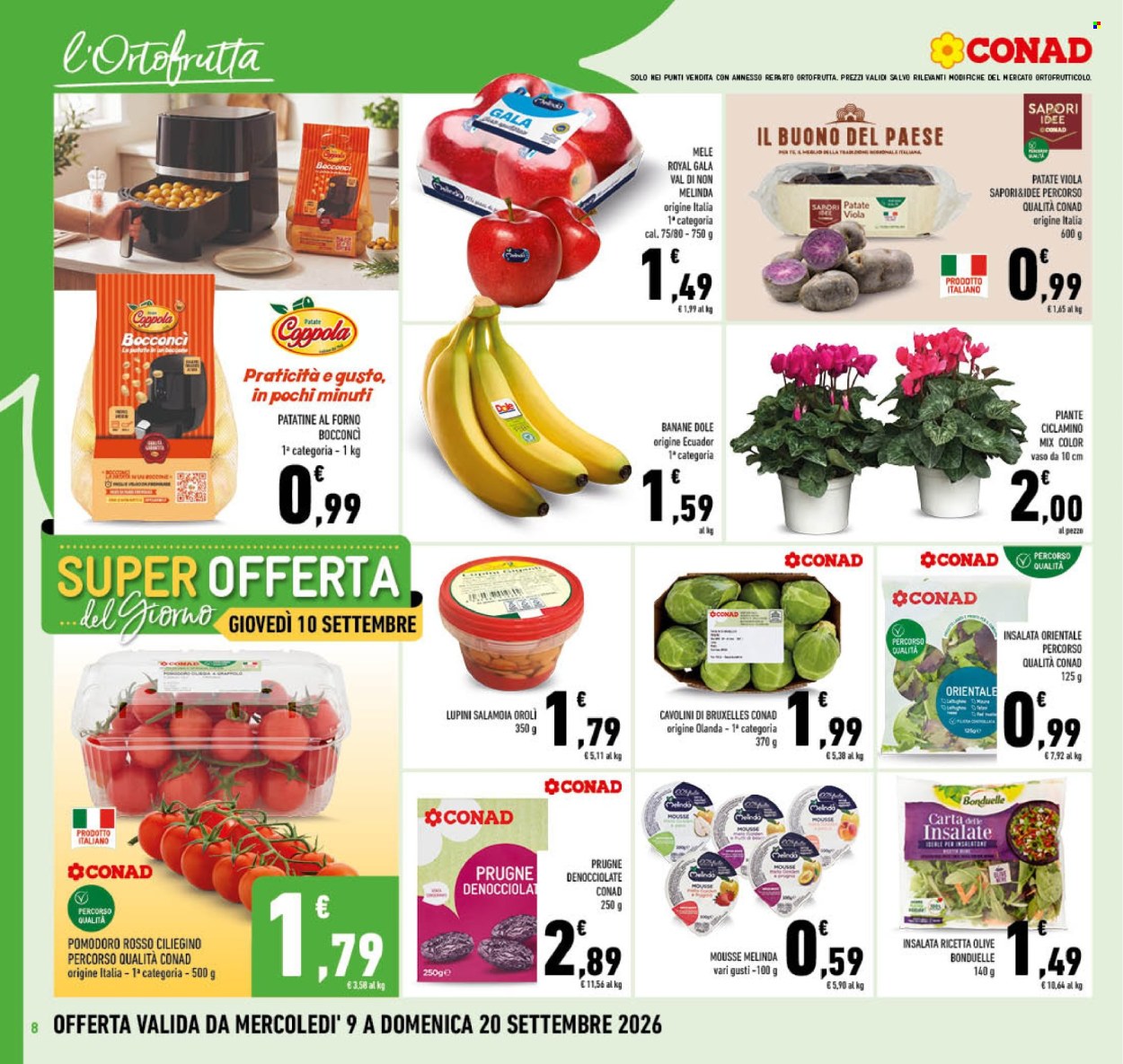 Volantino Conad - 9/9/2026 - 20/9/2026. Pagina 8