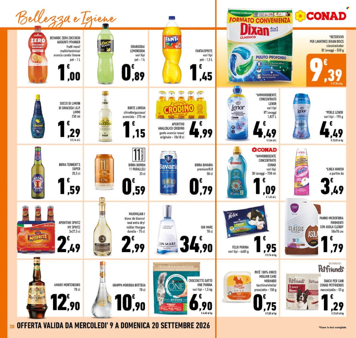 Volantino Conad - 9/9/2026 - 20/9/2026. Pagina 20