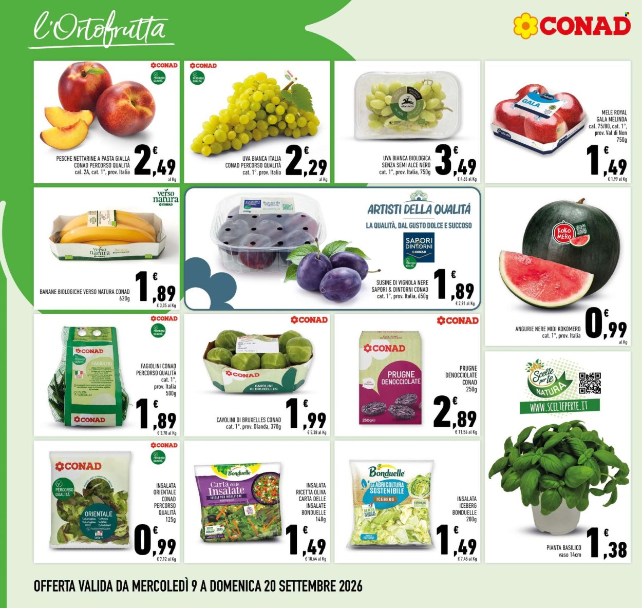 Volantino Conad - 9/9/2026 - 20/9/2026. Pagina 4