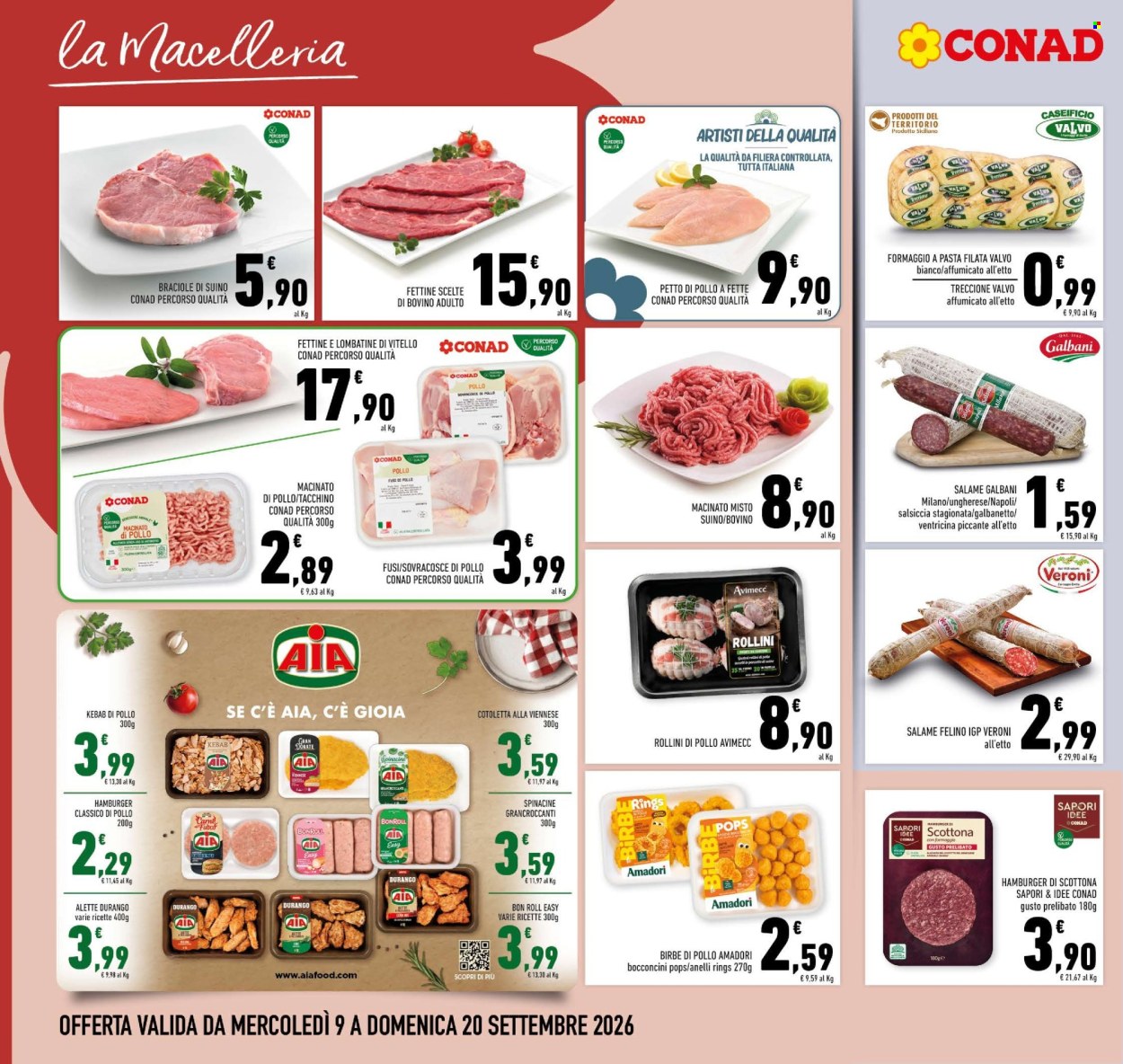 Volantino Conad - 9/9/2026 - 20/9/2026. Pagina 6