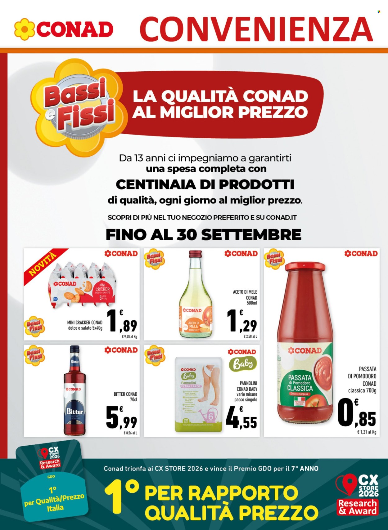 Volantino Conad - 9/9/2026 - 20/9/2026. Pagina 6
