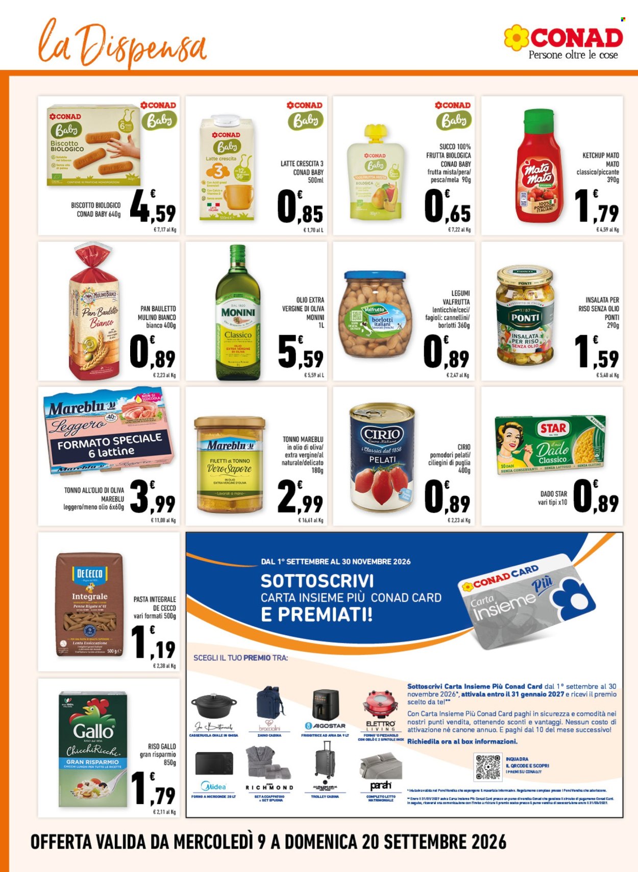 Volantino Conad - 9/9/2026 - 20/9/2026. Pagina 12