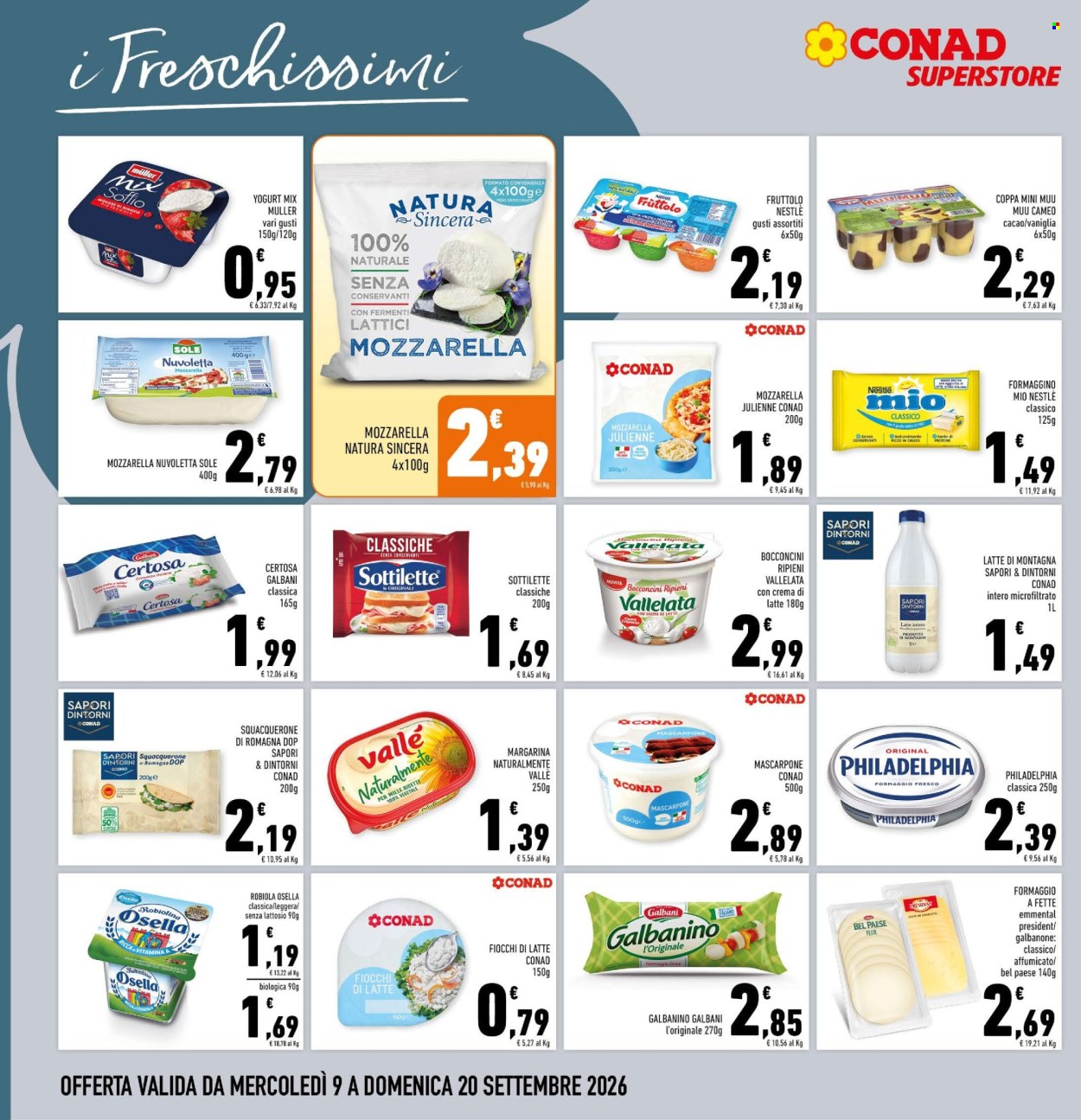 Volantino Conad Superstore - 9/9/2026 - 20/9/2026. Pagina 10