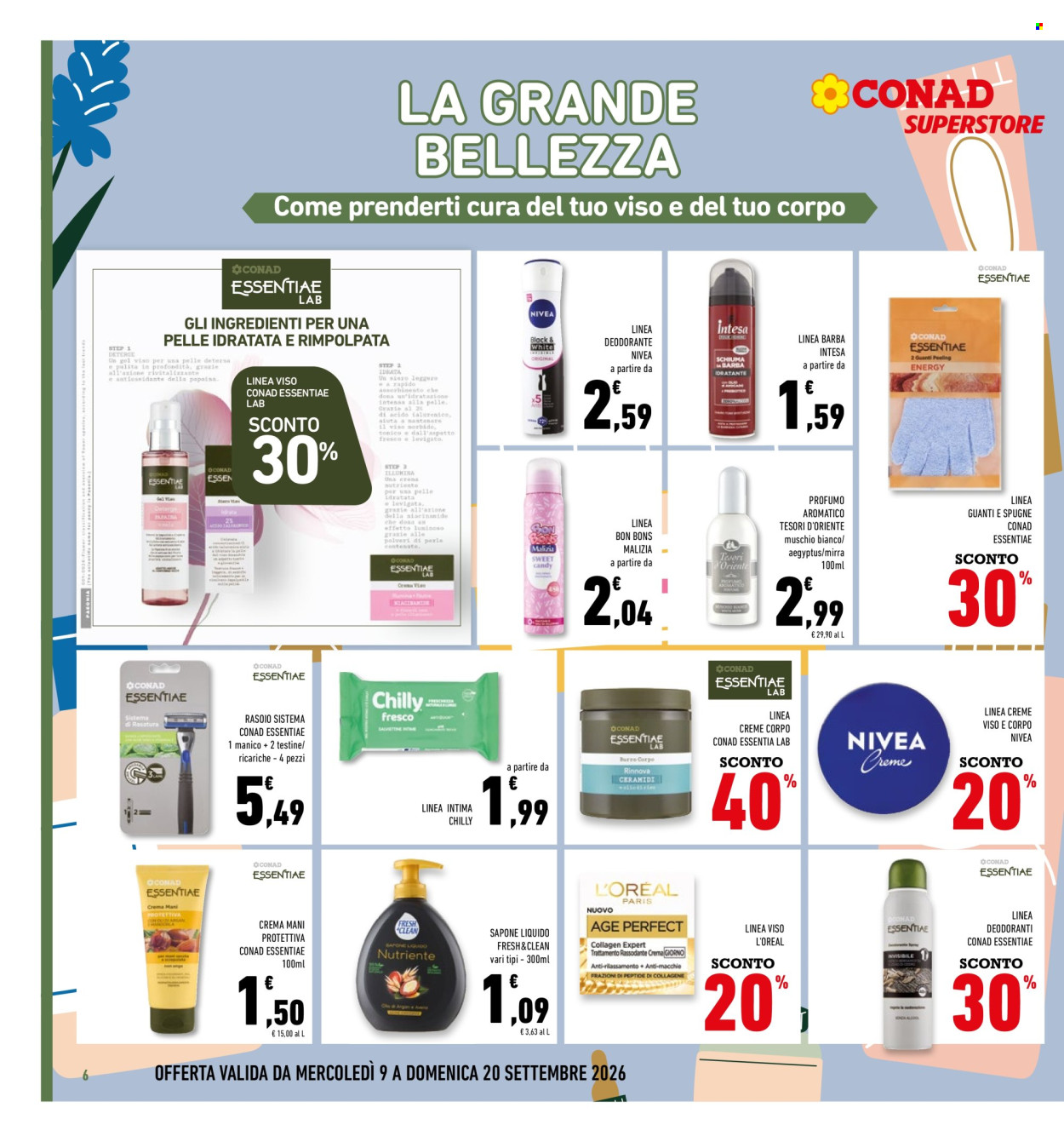 Volantino Conad Superstore - 9/9/2026 - 20/9/2026. Pagina 6