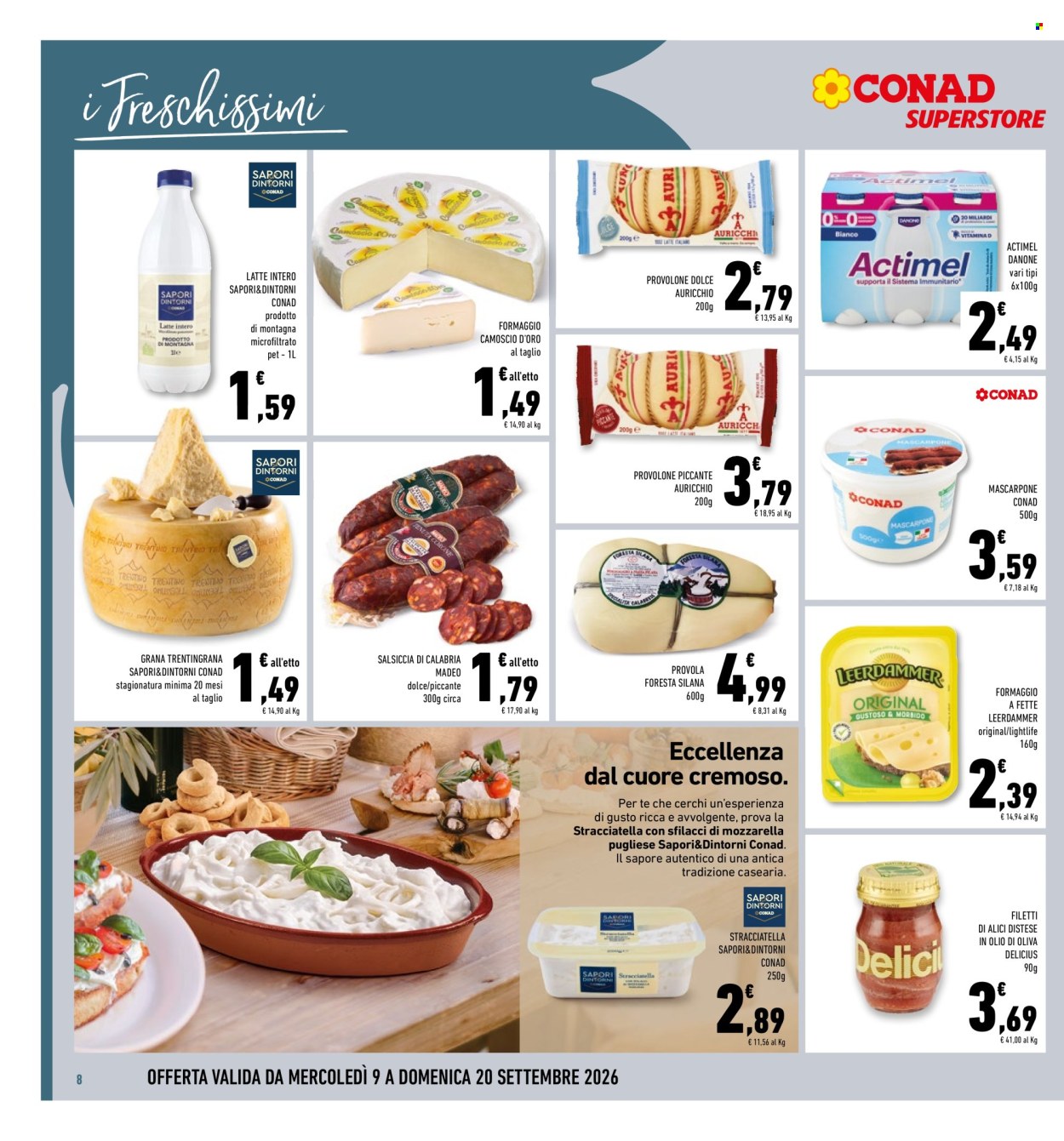 Volantino Conad Superstore - 9/9/2026 - 20/9/2026. Pagina 8