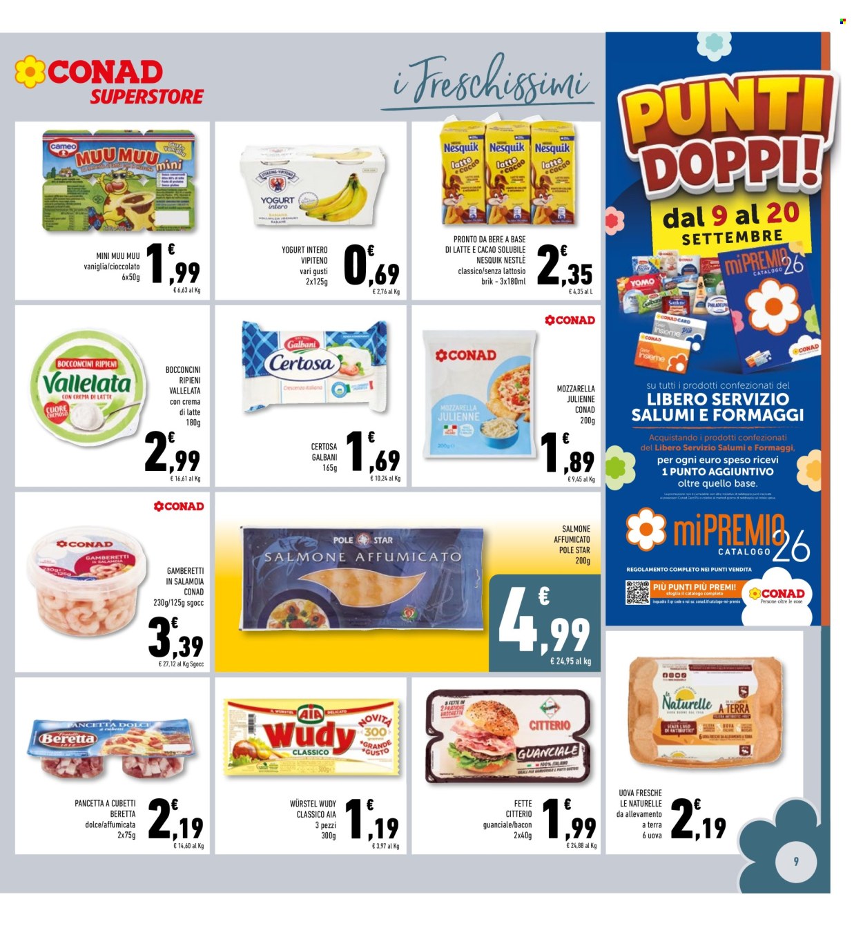 Volantino Conad Superstore - 9/9/2026 - 20/9/2026. Pagina 9