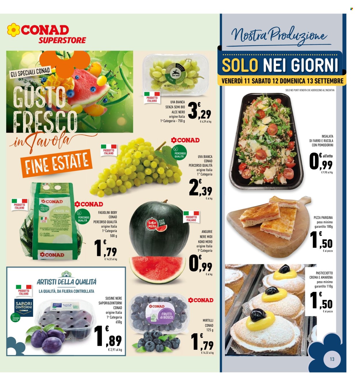 Volantino Conad Superstore - 9/9/2026 - 20/9/2026. Pagina 13