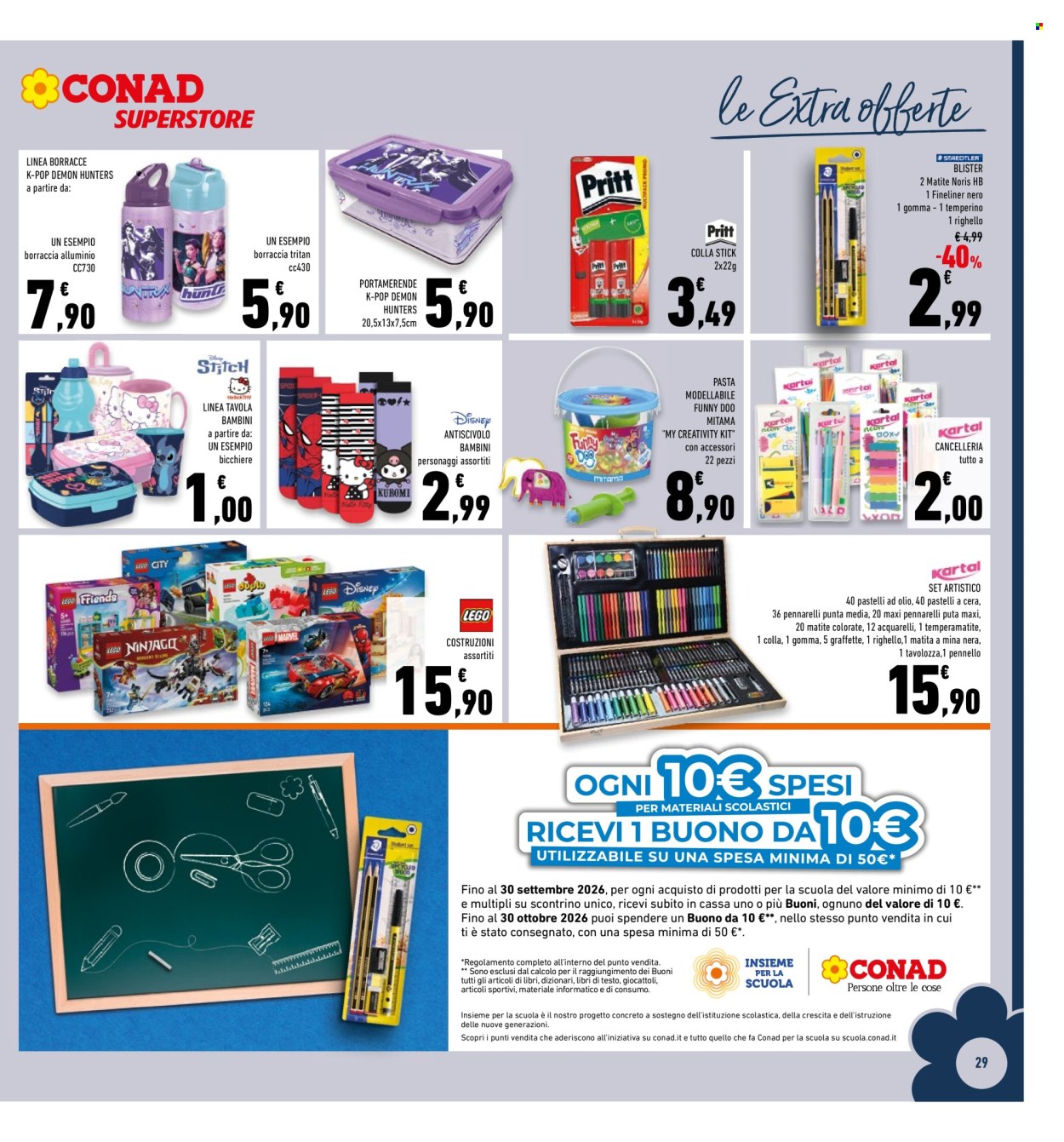 Volantino Conad Superstore - 9/9/2026 - 20/9/2026. Pagina 29