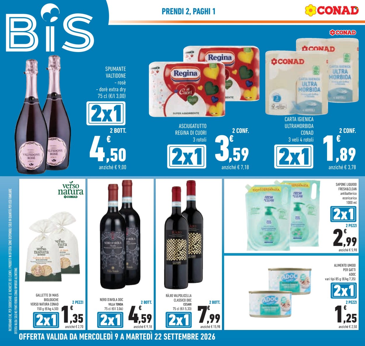 Volantino Conad - 9/9/2026 - 22/9/2026. Pagina 4