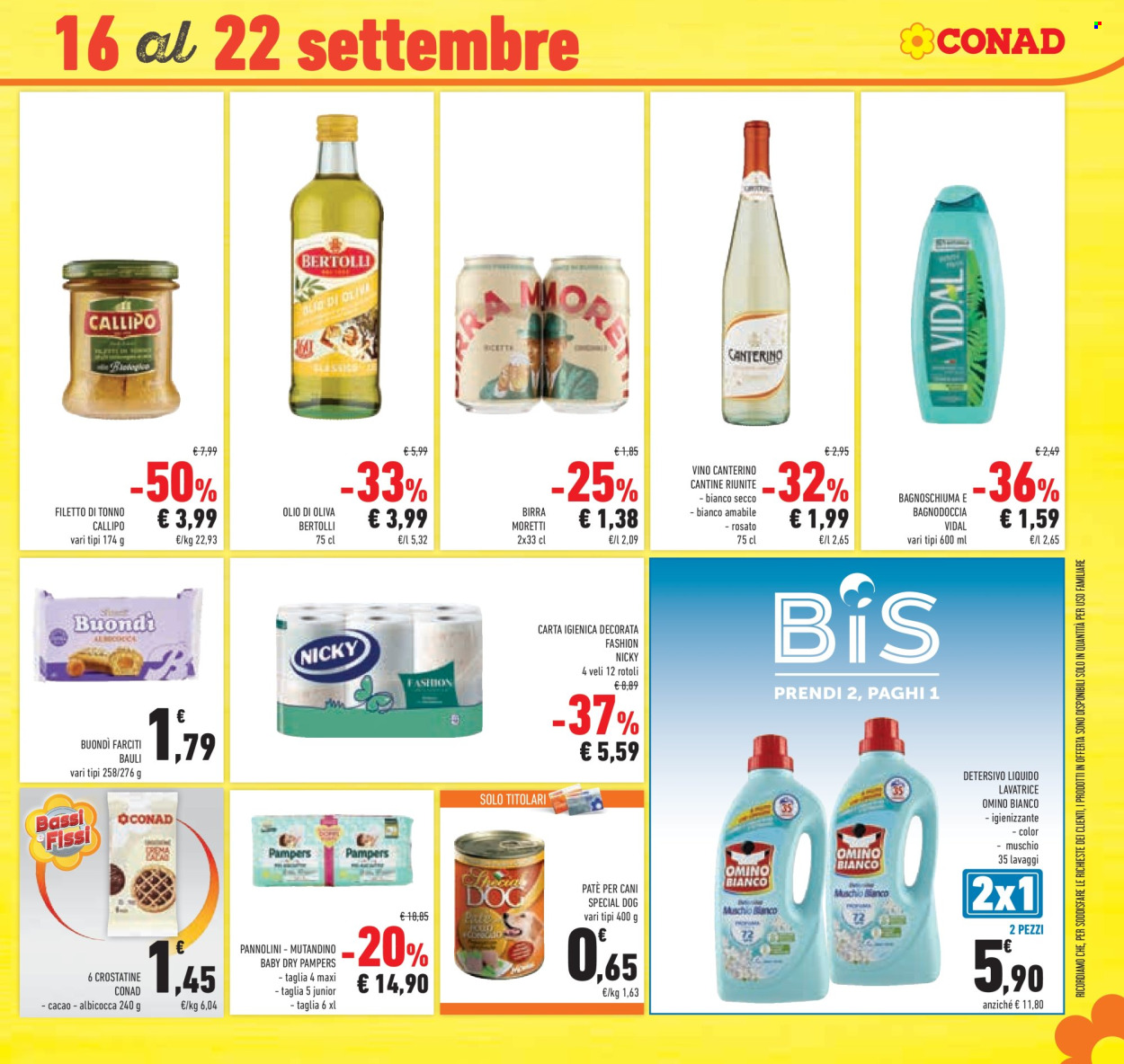Volantino Conad - 9/9/2026 - 22/9/2026. Pagina 39