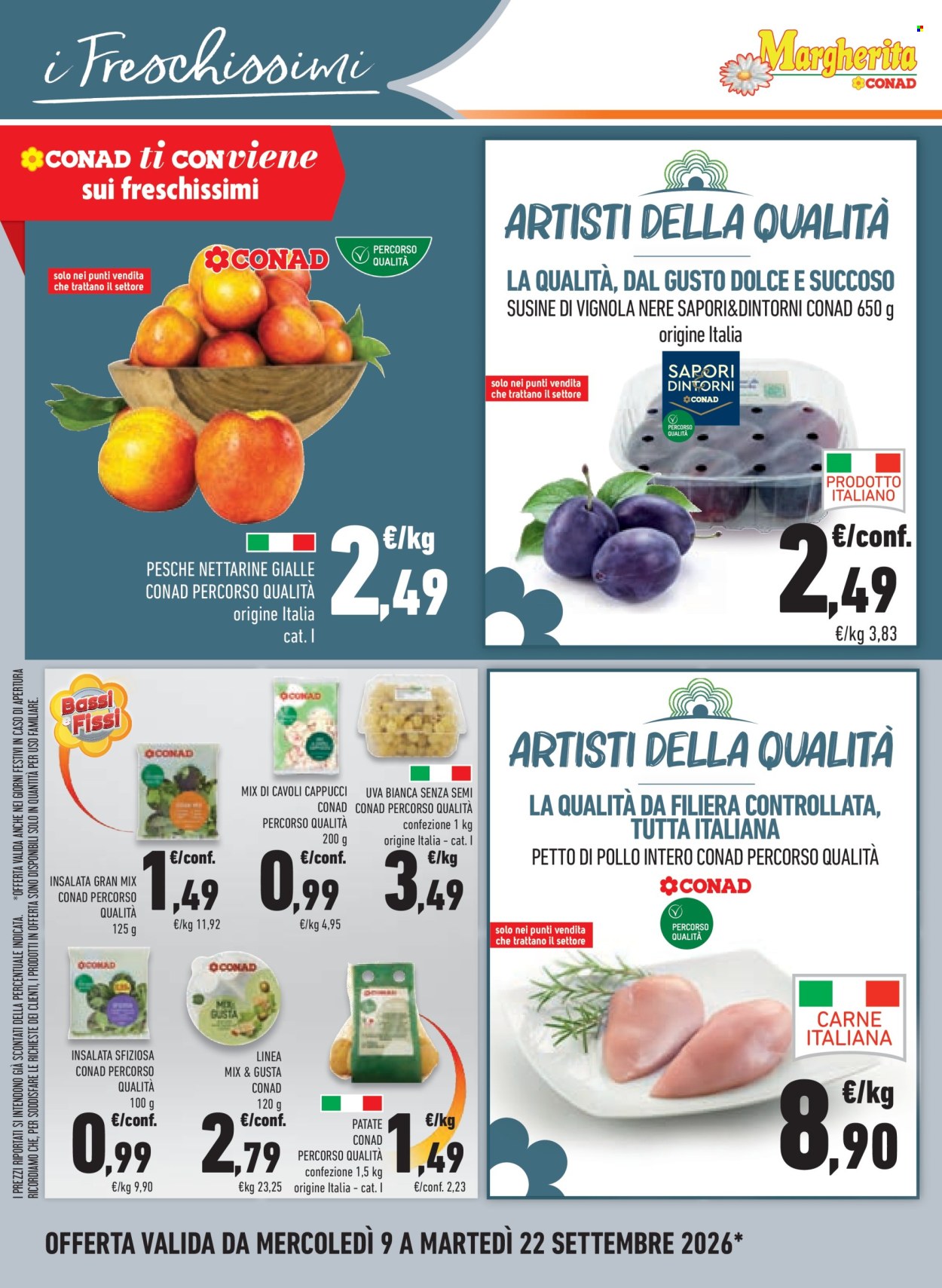 Volantino Margherita Conad - 9/9/2026 - 22/9/2026. Pagina 14