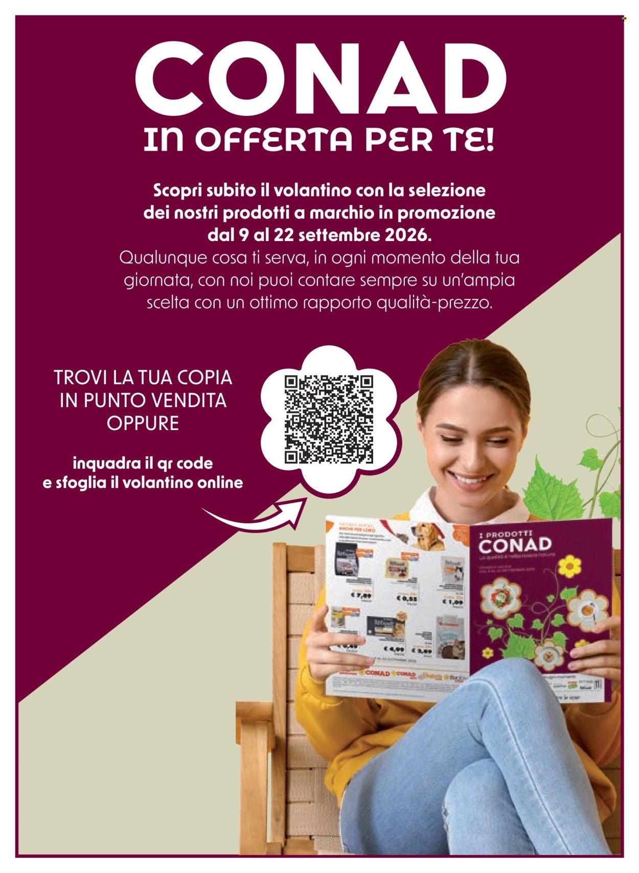 Volantino Margherita Conad - 9/9/2026 - 22/9/2026. Pagina 15