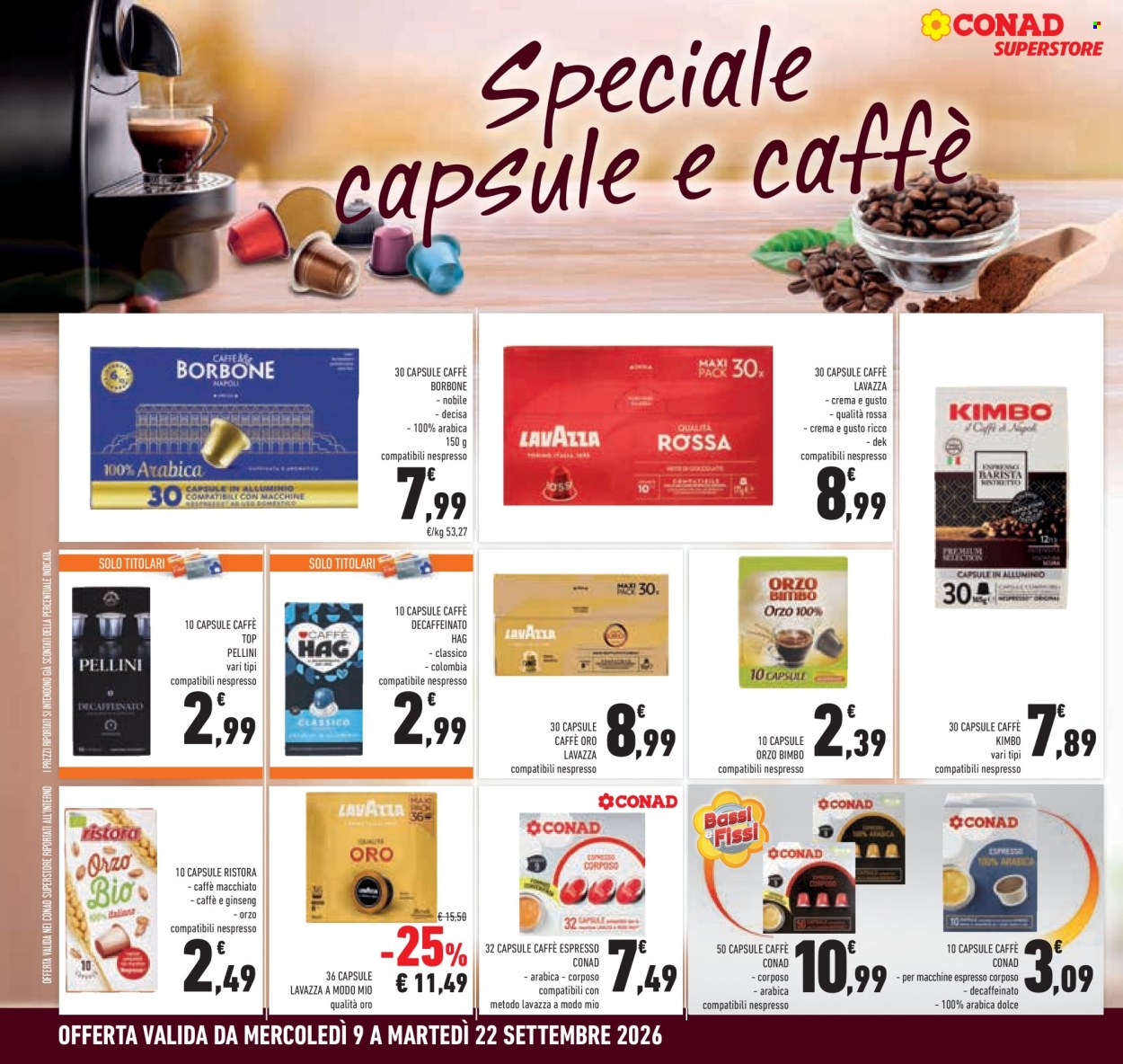 Volantino Conad Superstore - 9/9/2026 - 22/9/2026. Pagina 10