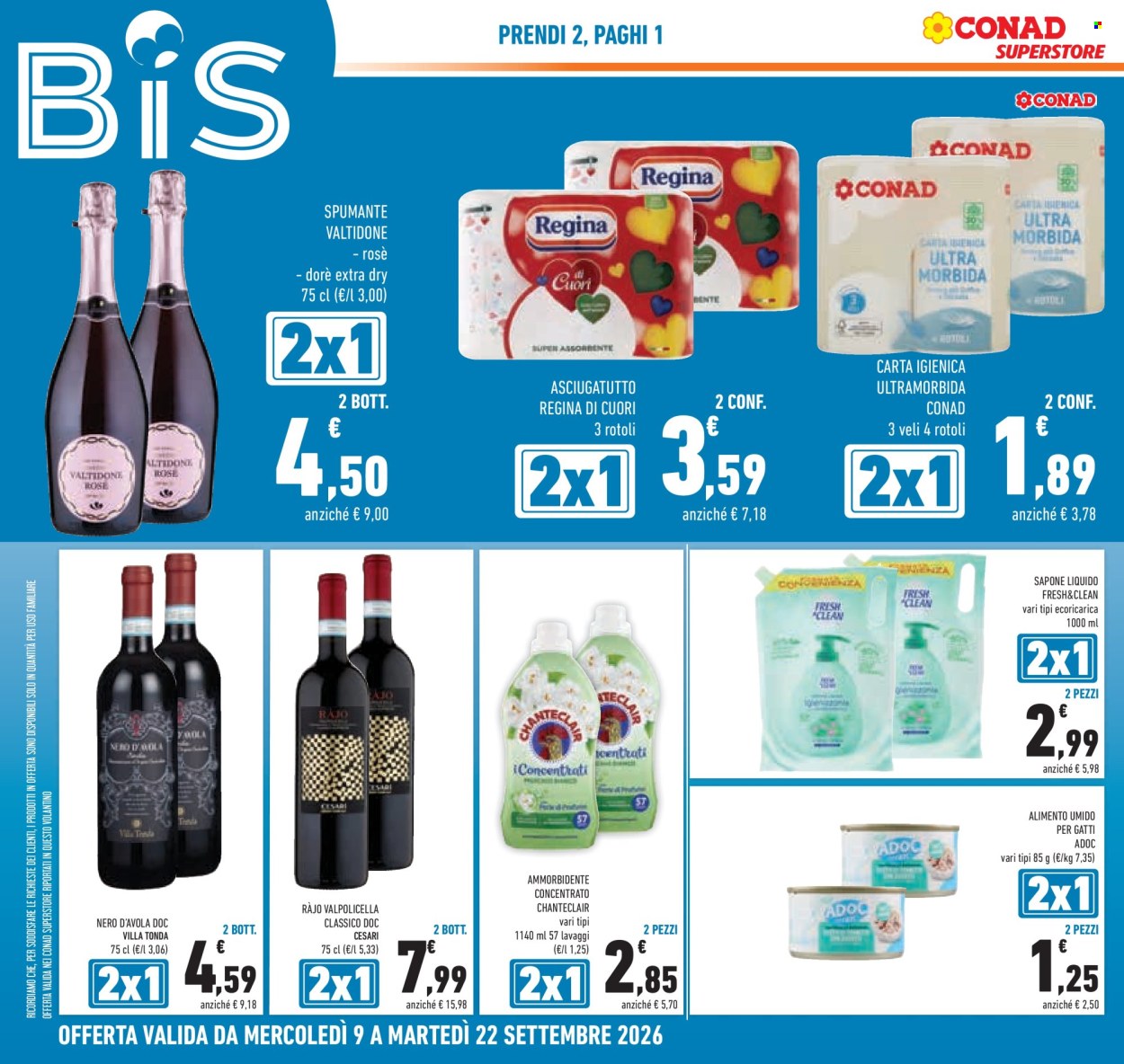Volantino Conad Superstore - 9/9/2026 - 22/9/2026. Pagina 4