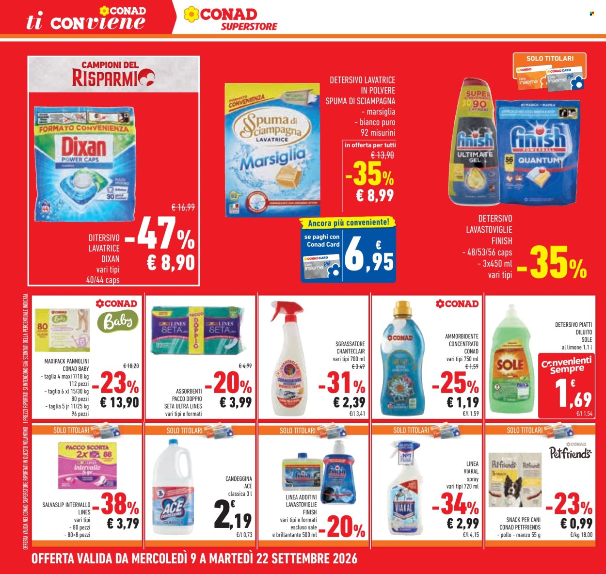 Volantino Conad Superstore - 9/9/2026 - 22/9/2026. Pagina 18