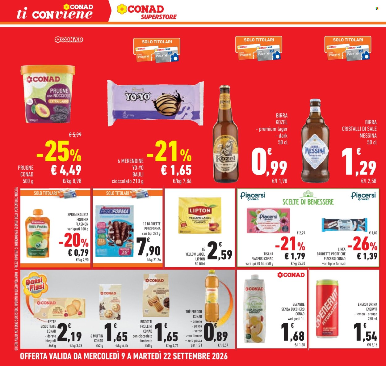 Volantino Conad Superstore - 9/9/2026 - 22/9/2026. Pagina 24