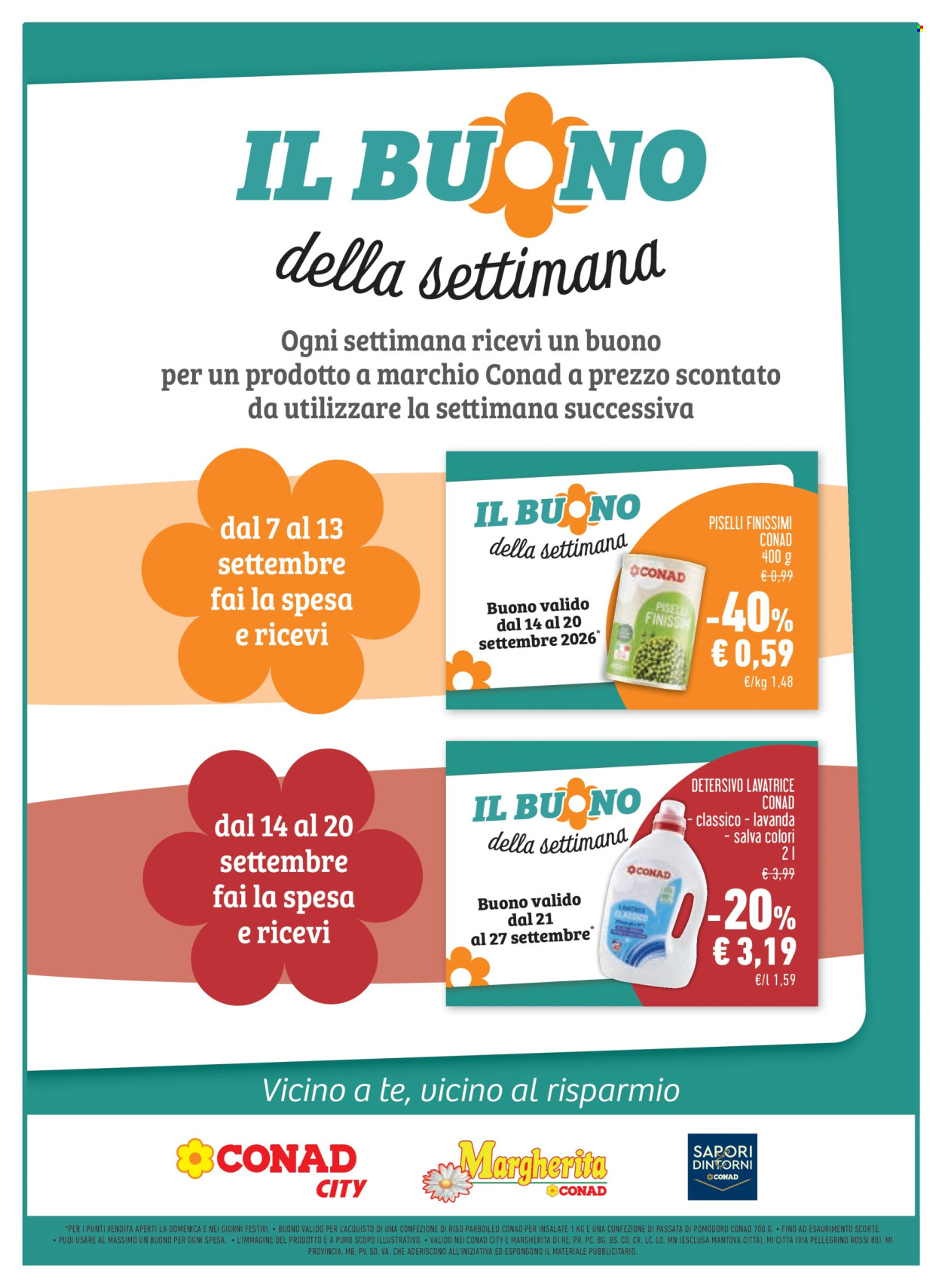 Volantino Conad - 9/9/2026 - 22/9/2026. Pagina 17