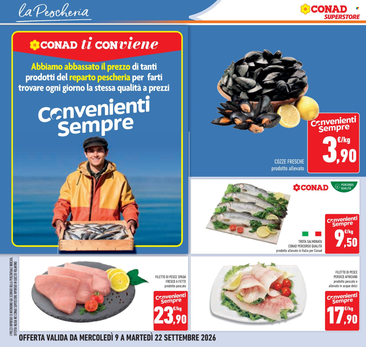 Volantino Conad Superstore - 9/9/2026 - 22/9/2026. Pagina 30
