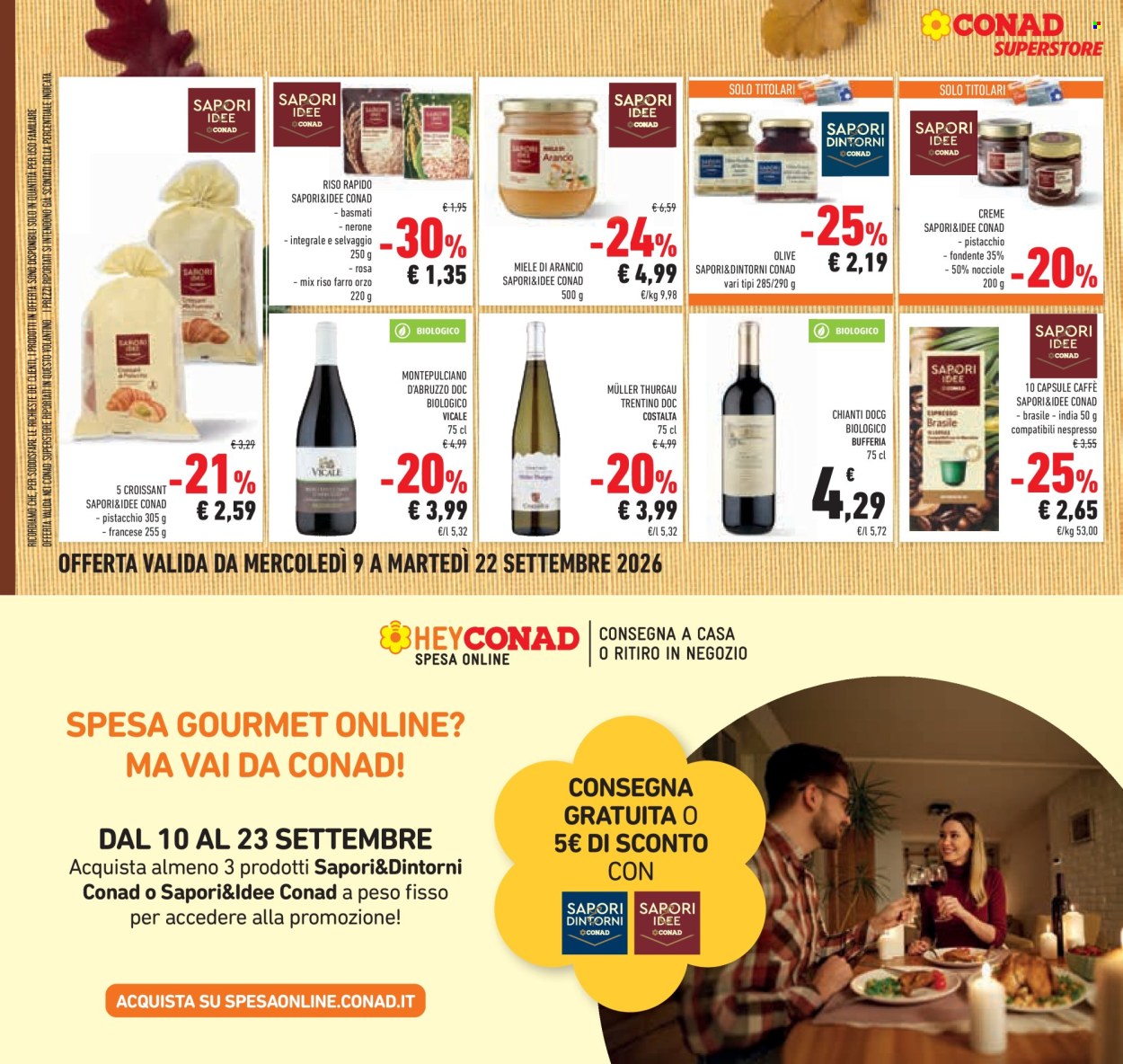 Volantino Conad Superstore - 9/9/2026 - 22/9/2026. Pagina 38