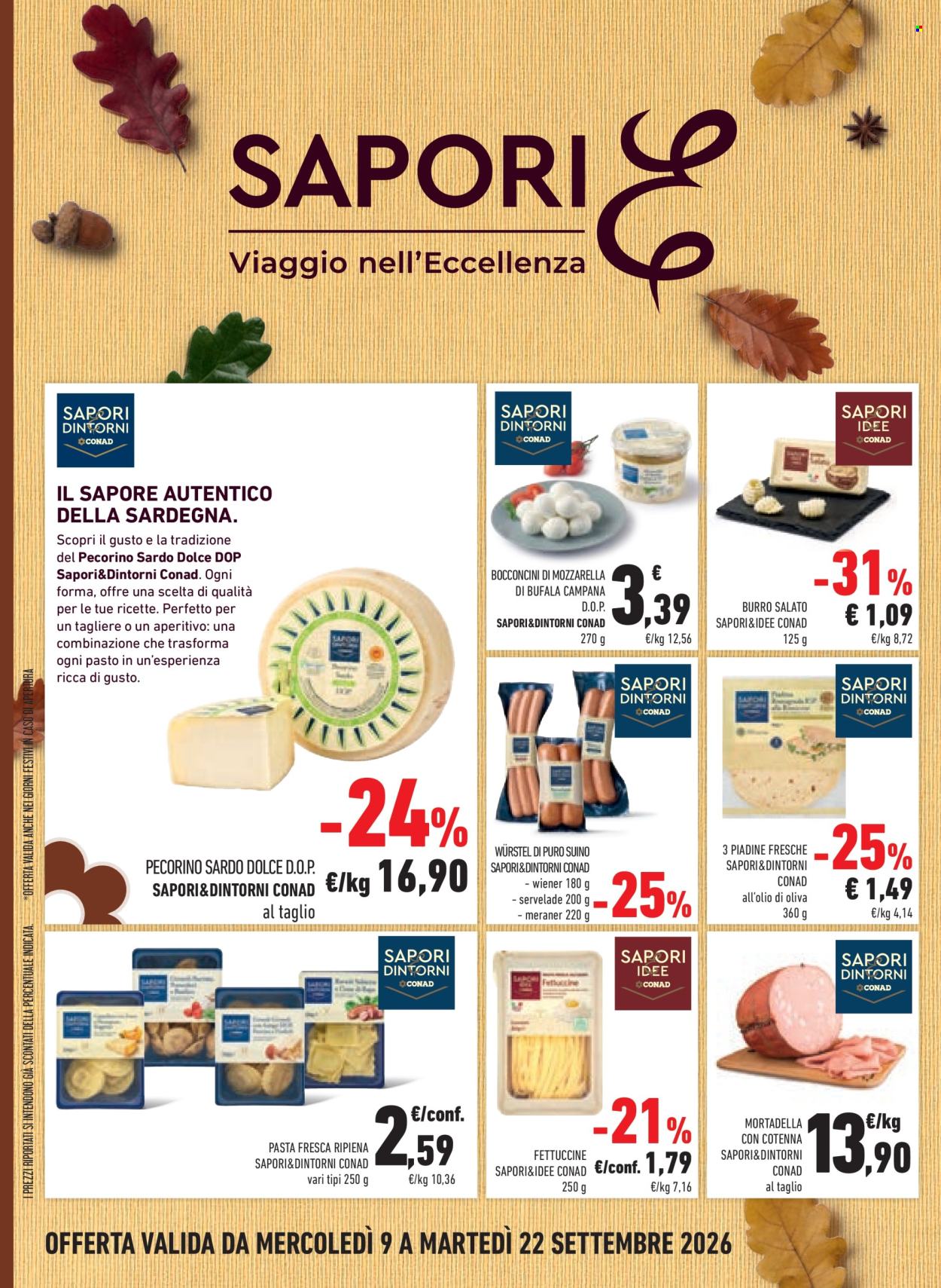 Volantino Conad - 9/9/2026 - 22/9/2026. Pagina 10
