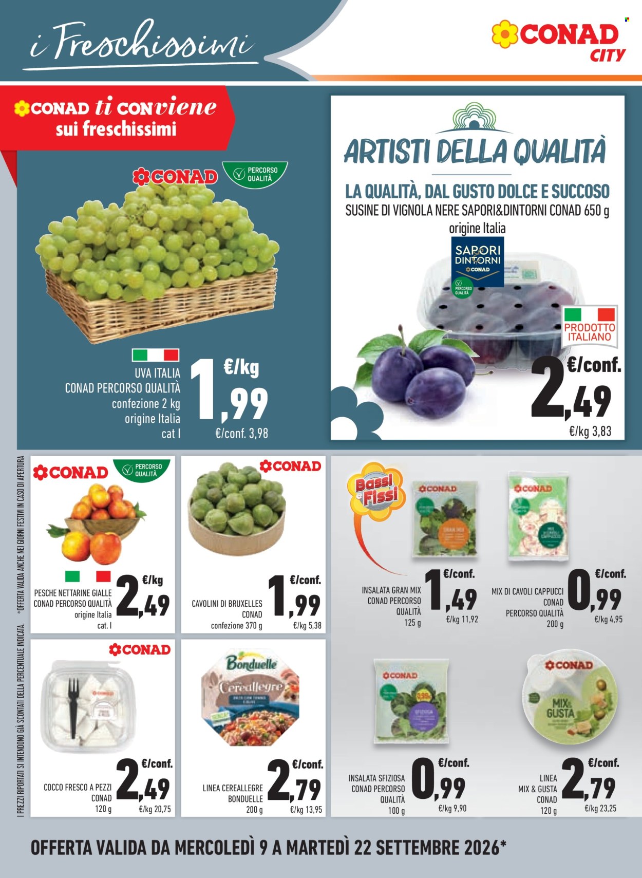Volantino Conad - 9/9/2026 - 22/9/2026. Pagina 14
