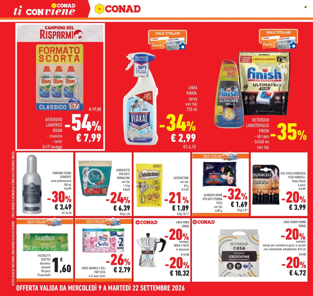 Volantino Conad - 9/9/2026 - 22/9/2026. Pagina 14