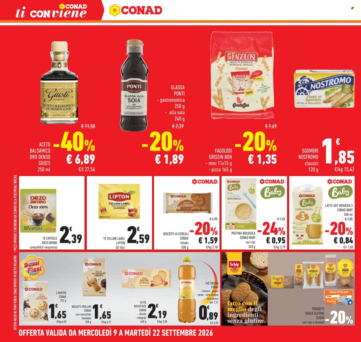Volantino Conad - 9/9/2026 - 22/9/2026. Pagina 18