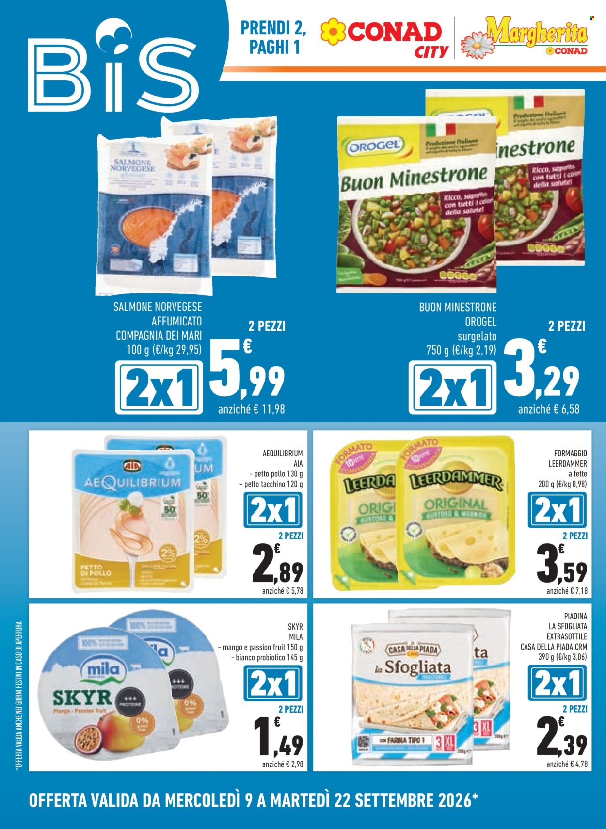 Volantino Margherita Conad - 9/9/2026 - 22/9/2026. Pagina 2