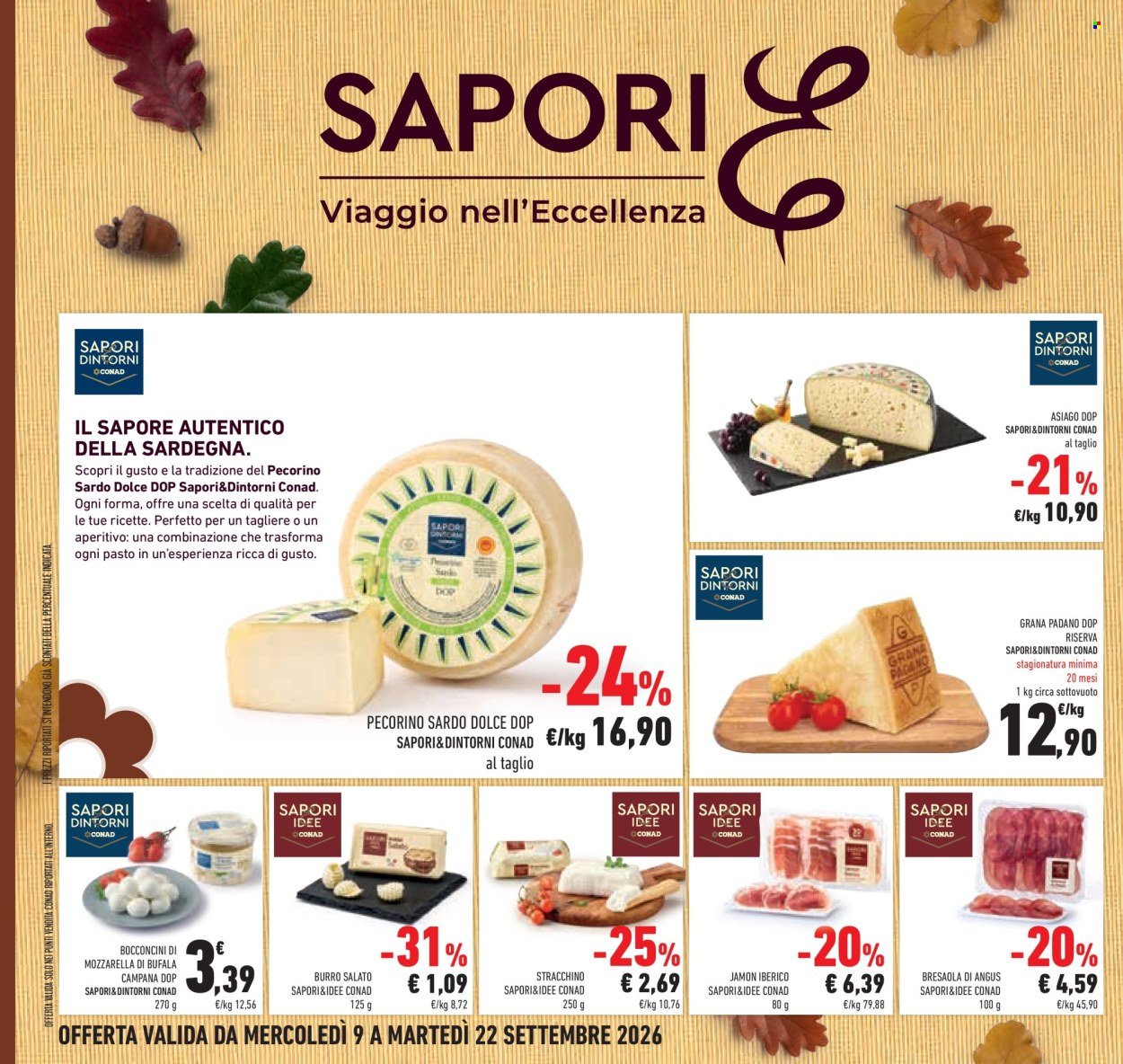 Volantino Conad - 9/9/2026 - 22/9/2026. Pagina 22