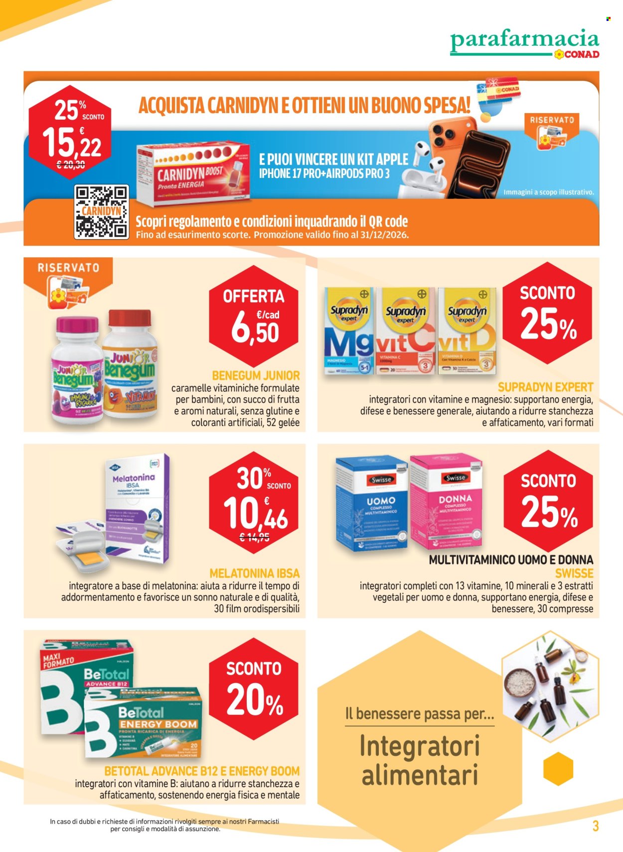 Volantino Parafarmacia Conad - 4/9/2026 - 1/10/2026. Pagina 3