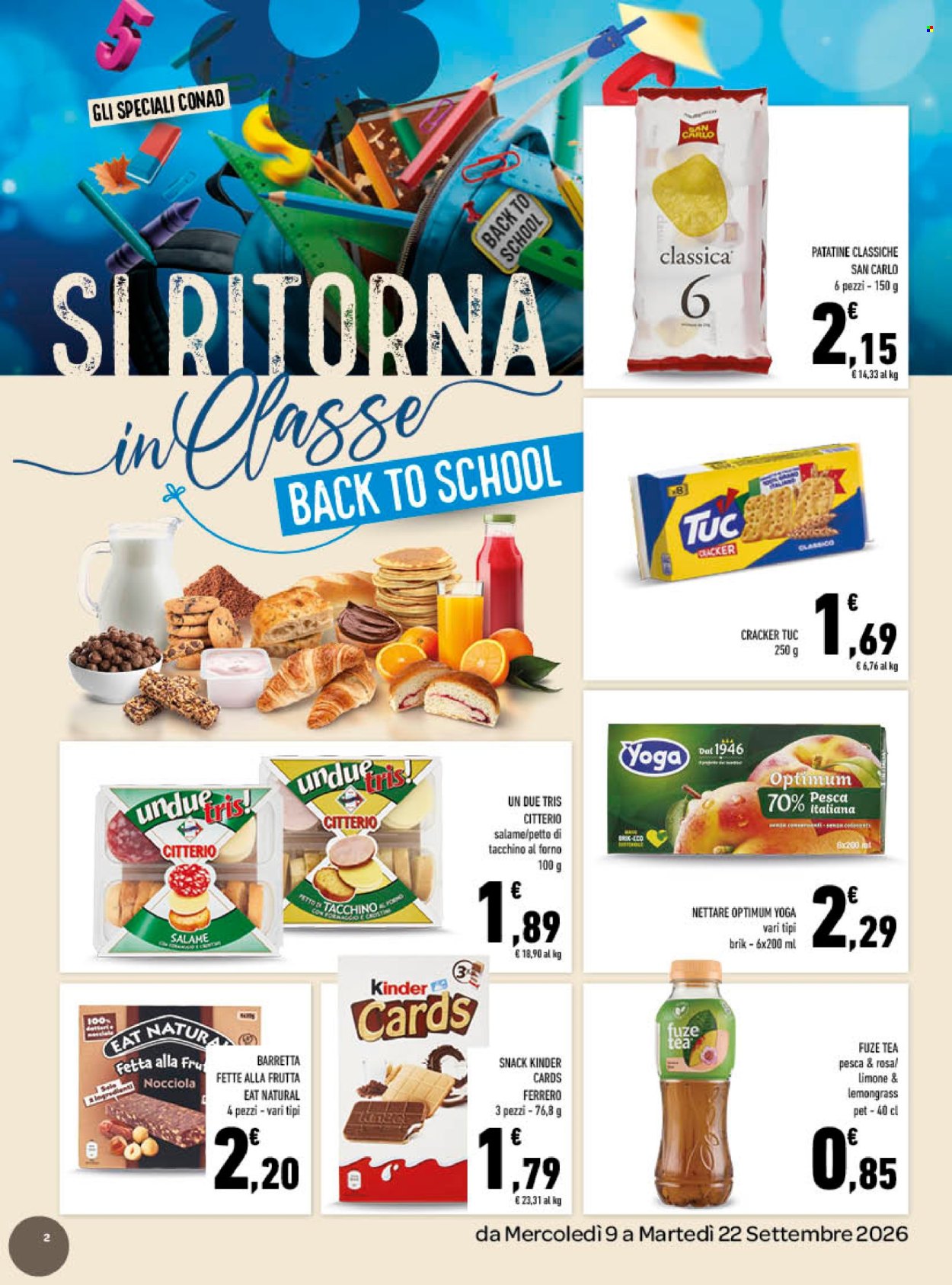 Volantino TuDay Conad - 9/9/2026 - 22/9/2026. Pagina 2