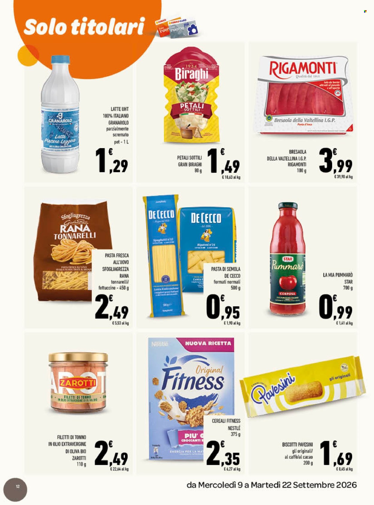 Volantino TuDay Conad - 9/9/2026 - 22/9/2026. Pagina 12