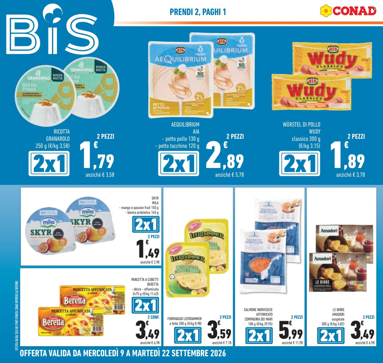 Volantino Conad - 9/9/2026 - 22/9/2026. Pagina 2