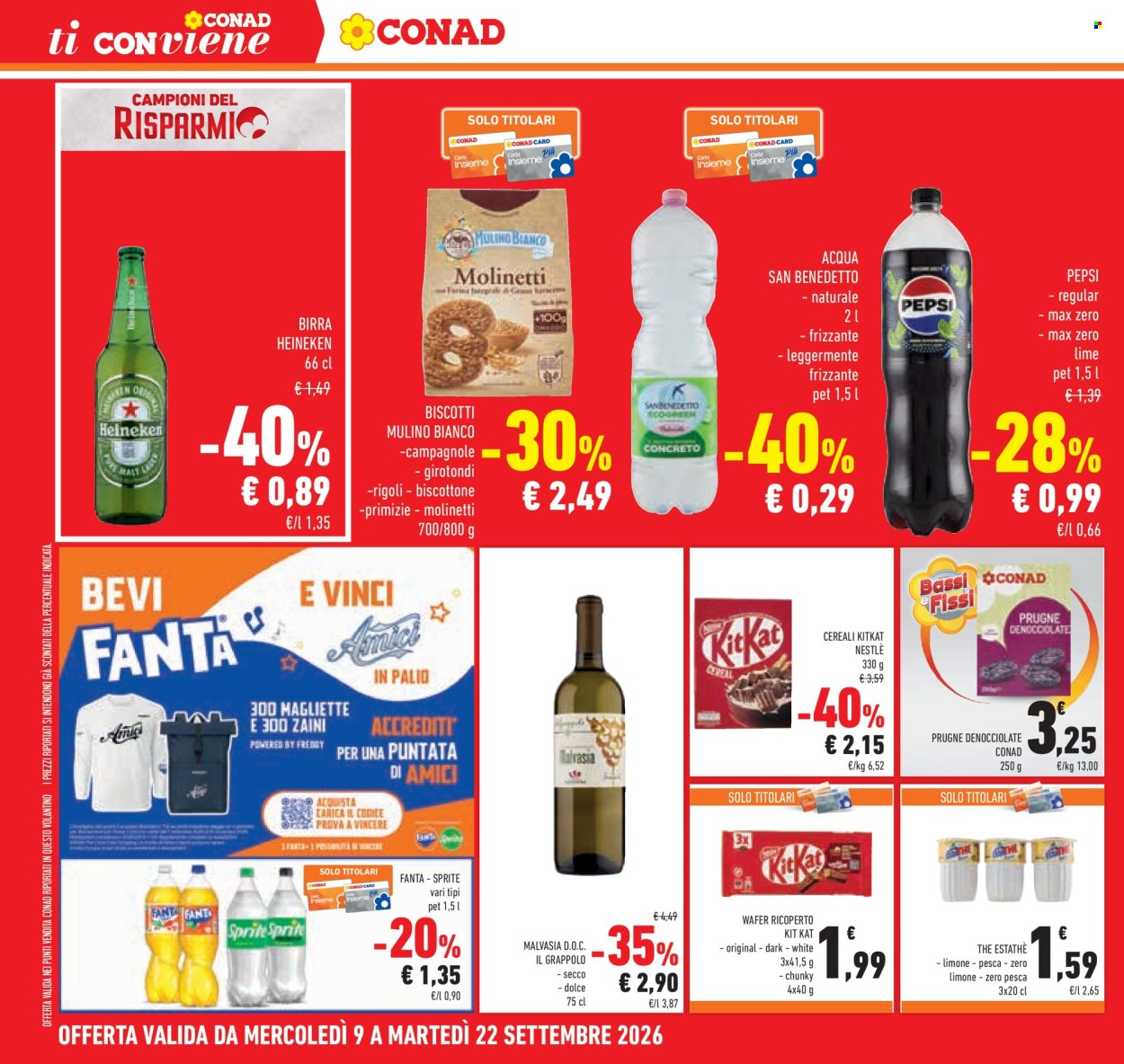 Volantino Conad - 9/9/2026 - 22/9/2026. Pagina 12