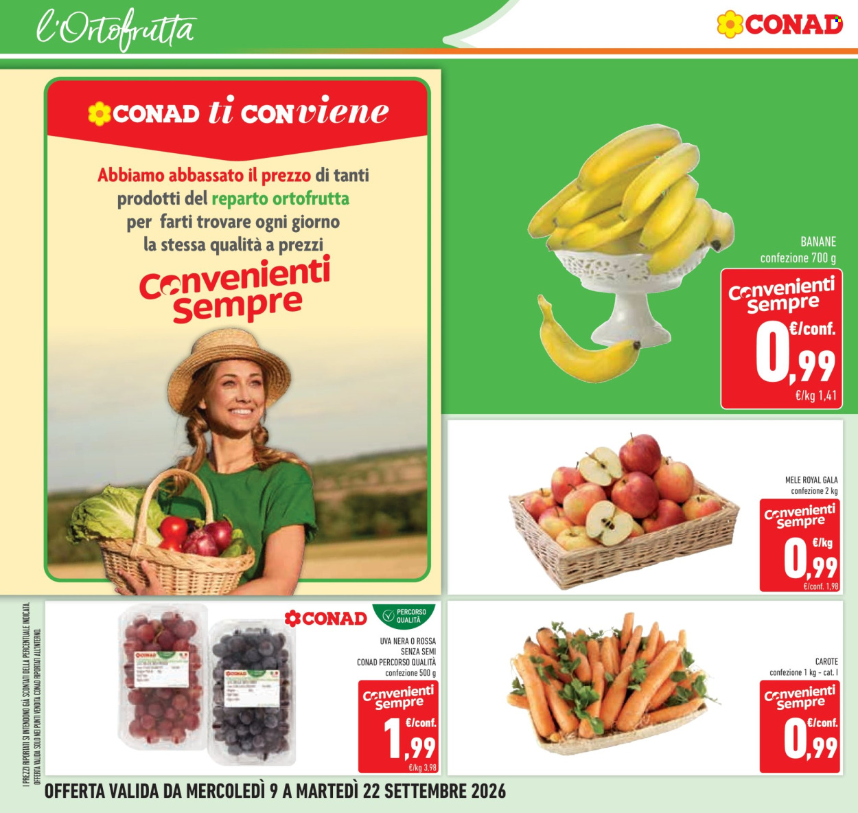 Volantino Conad - 9/9/2026 - 22/9/2026. Pagina 22