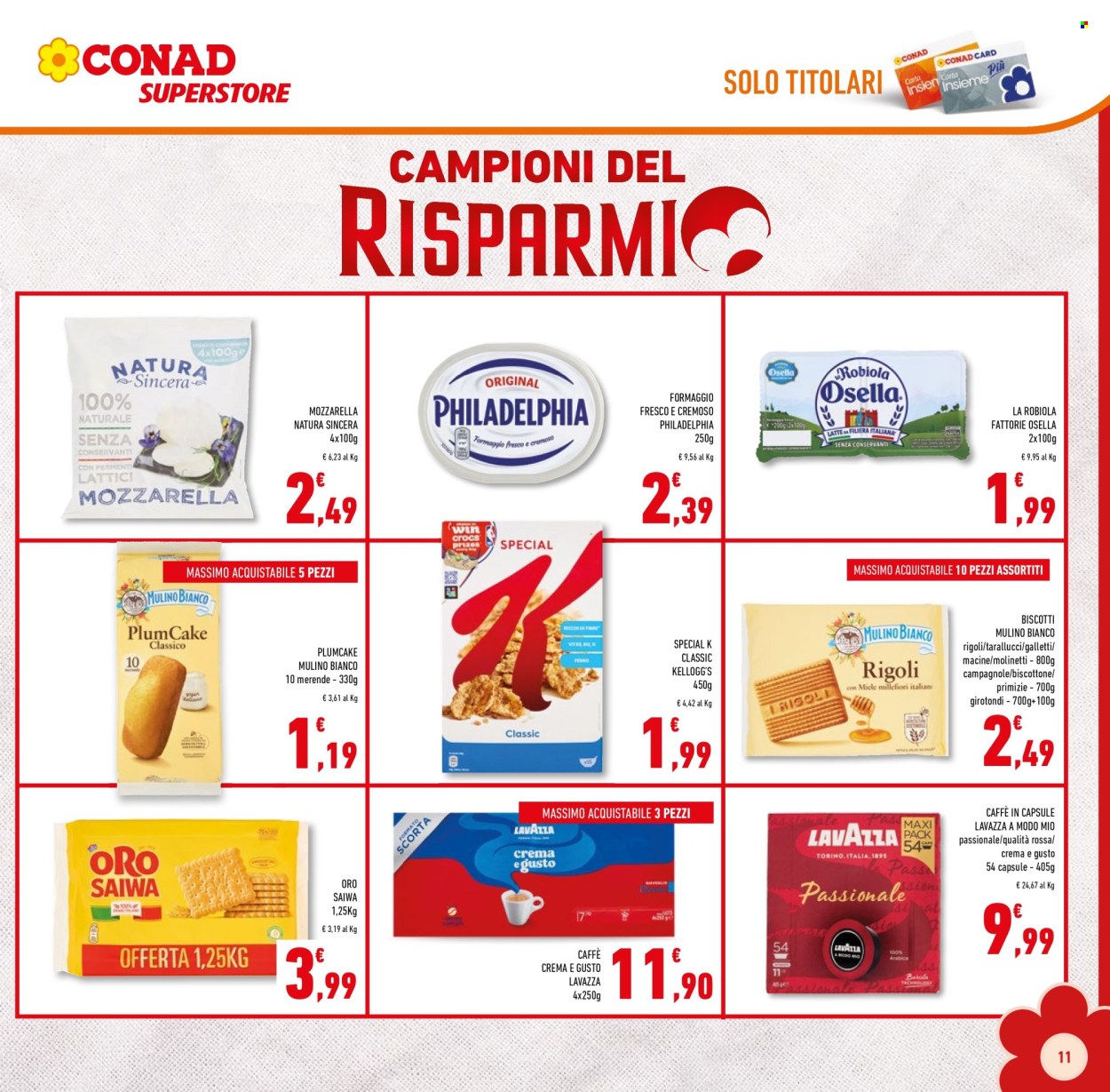 Volantino Conad Superstore - 9/9/2026 - 22/9/2026. Pagina 11