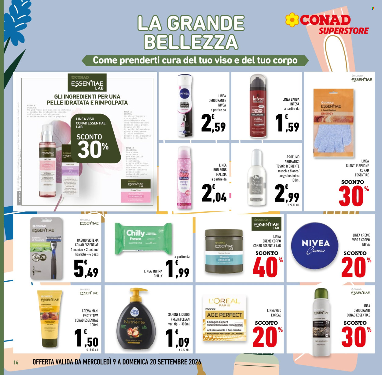 Volantino Conad Superstore - 9/9/2026 - 22/9/2026. Pagina 14