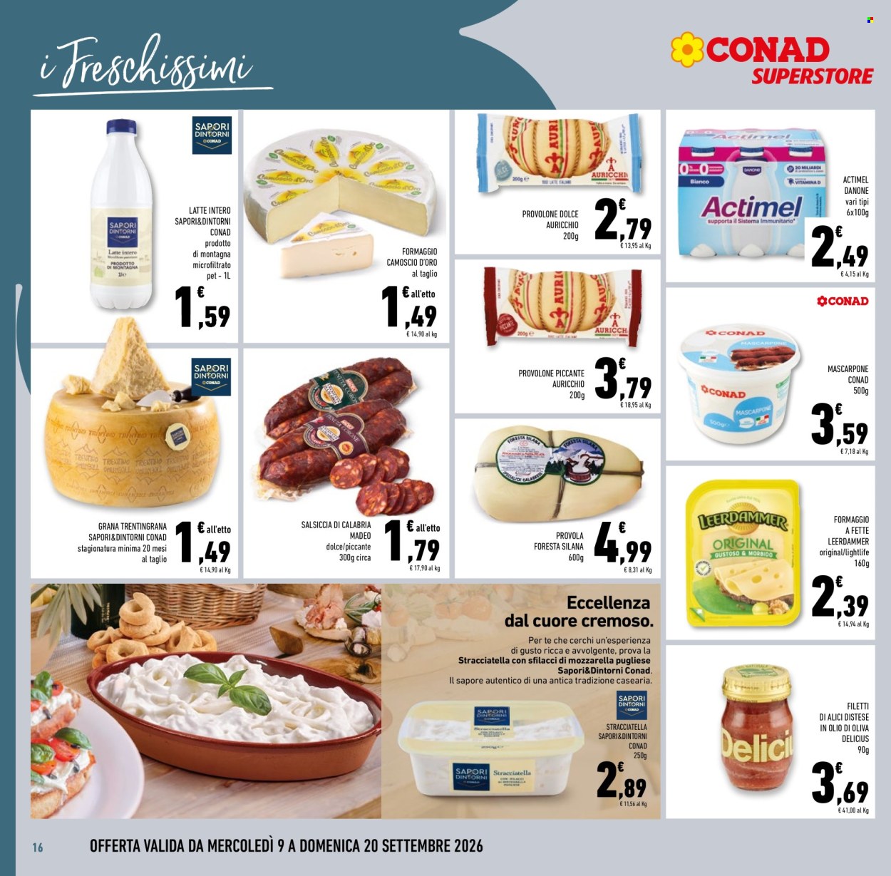 Volantino Conad Superstore - 9/9/2026 - 22/9/2026. Pagina 16