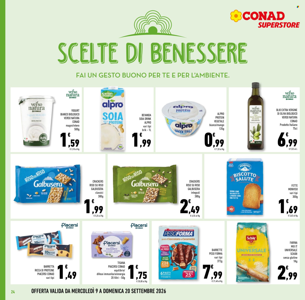 Volantino Conad Superstore - 9/9/2026 - 22/9/2026. Pagina 24
