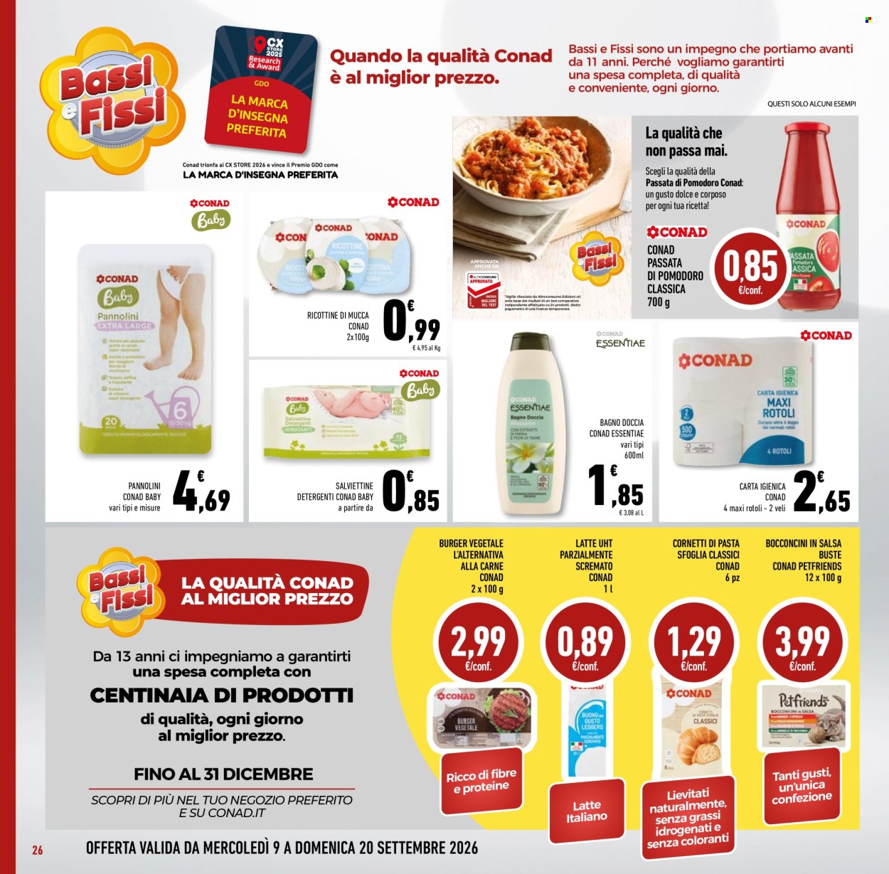 Volantino Conad Superstore - 9/9/2026 - 22/9/2026. Pagina 26
