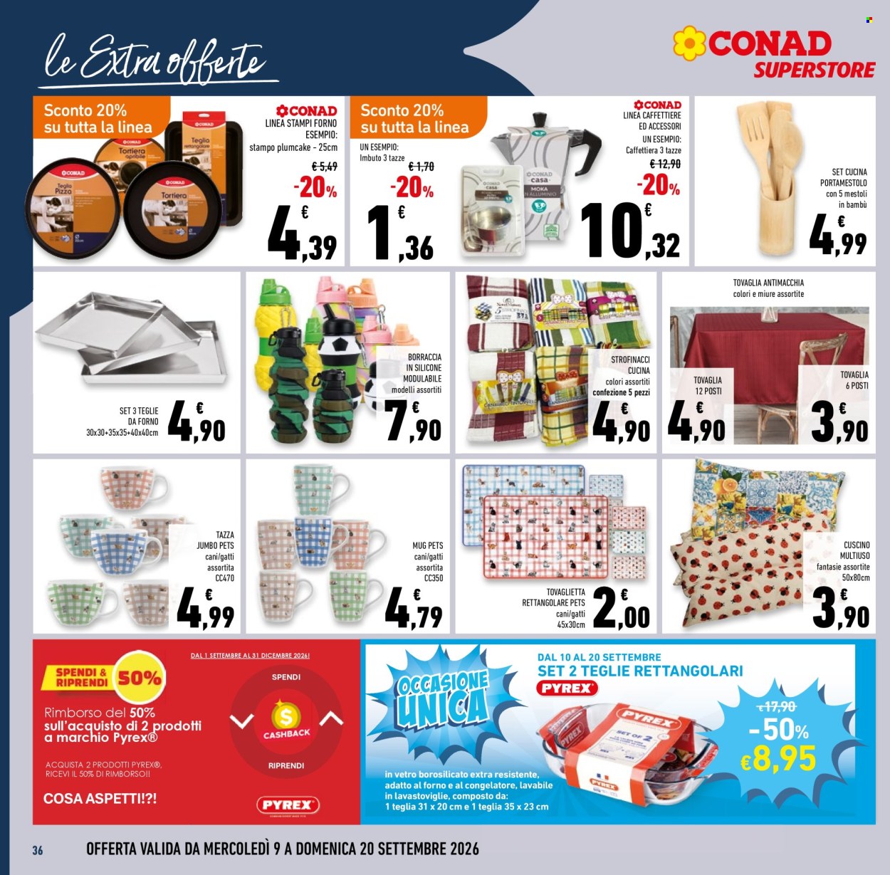 Volantino Conad Superstore - 9/9/2026 - 22/9/2026. Pagina 36