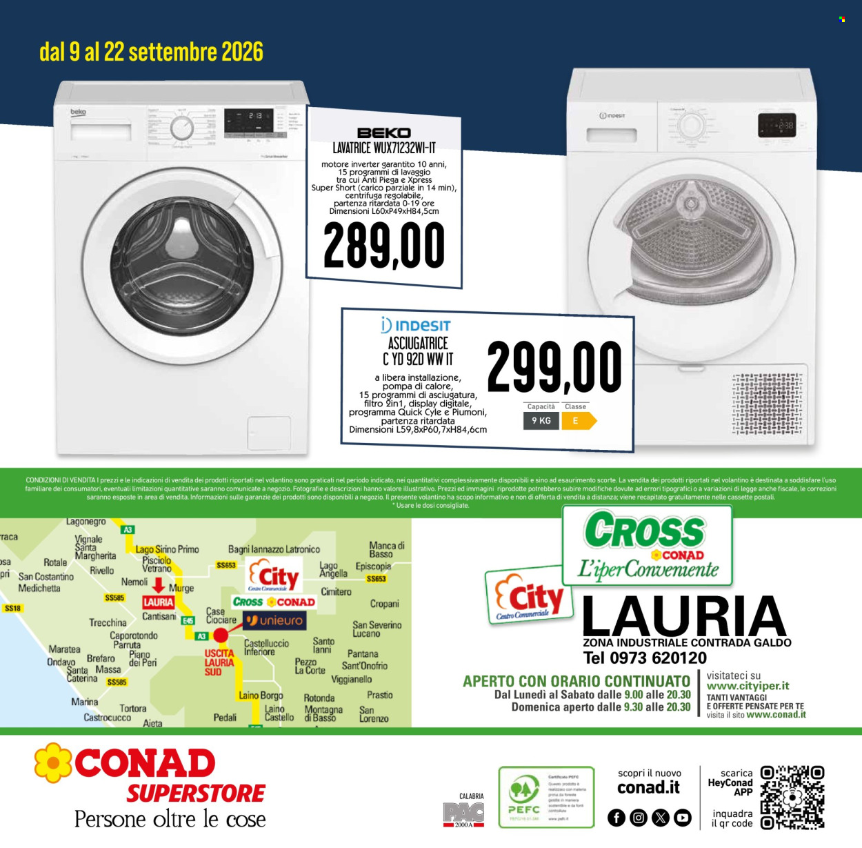 Volantino Conad Superstore - 9/9/2026 - 22/9/2026. Pagina 40
