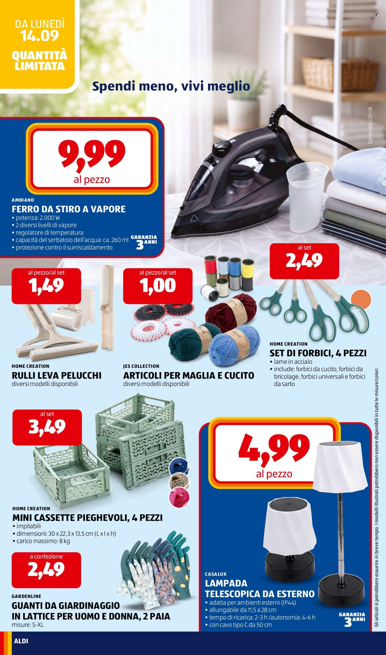 Volantino Aldi - 14/9/2026 - 20/9/2026. Pagina 28