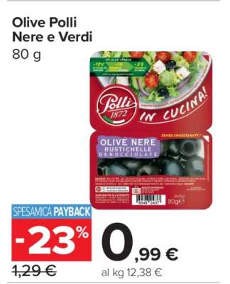 Olive Polli Nere e Verdi