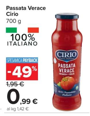 Passata Verace Cirio