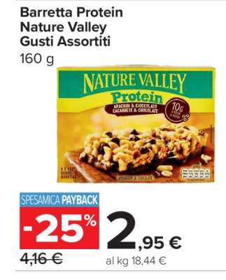 Barretta Protein Nature Valley Gusti Assortiti
