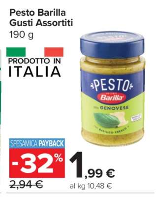Pesto Barilla Gusti Assortiti